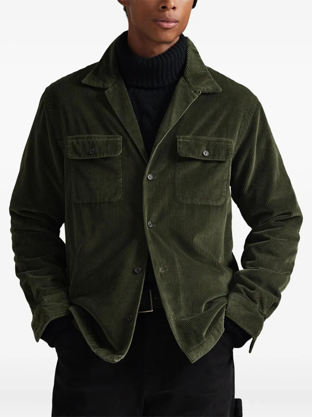 Polo Ralph Lauren Ribfluwelen overhemd Groen