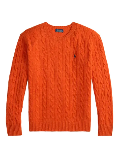Polo Ralph Lauren cable-knit wool pullover