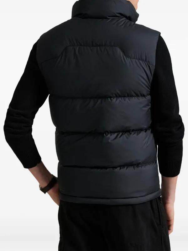 Polo Ralph Lauren The Gorham Padded Gilet | Black | FARFETCH CA