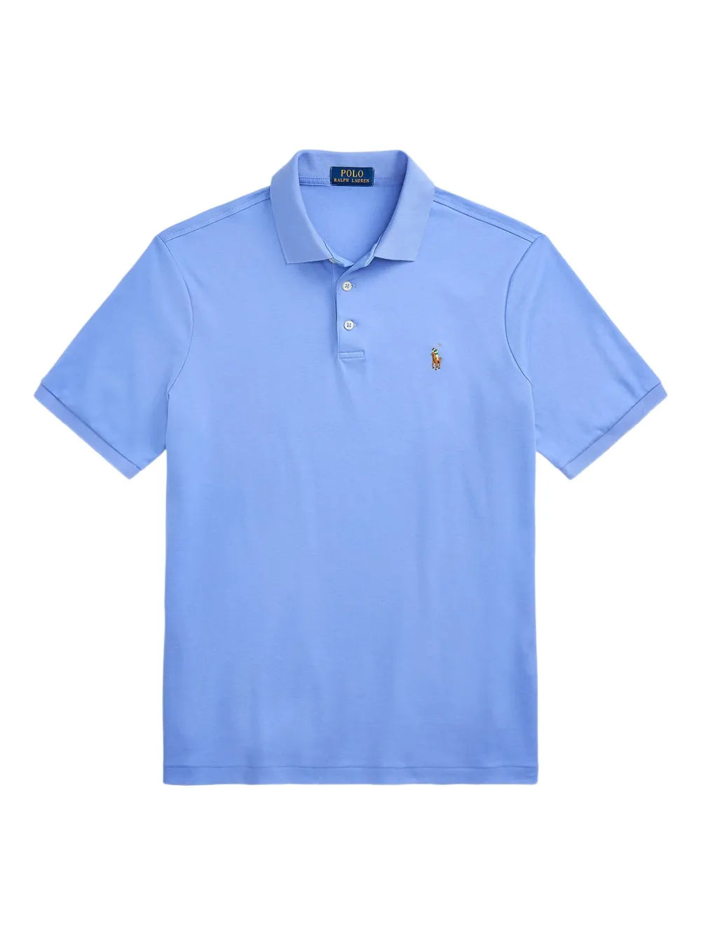 Polo Ralph Lauren ピケ ポロシャツ - ブルー Polo Ralph Lauren ピケ ポロシャツ - ブルー