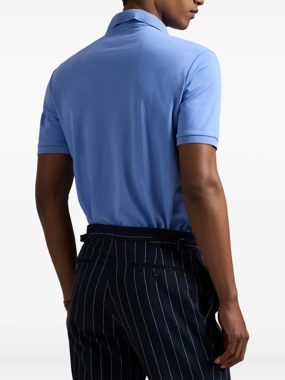 Polo Ralph Lauren Piqué poloshirt Blauw