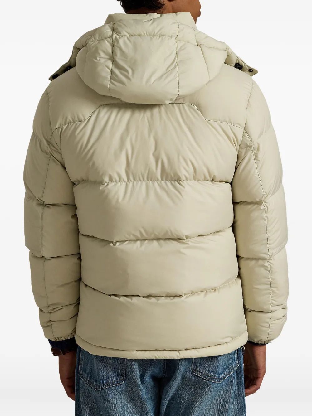 Polo Ralph Lauren Donsjack met capuchon Beige