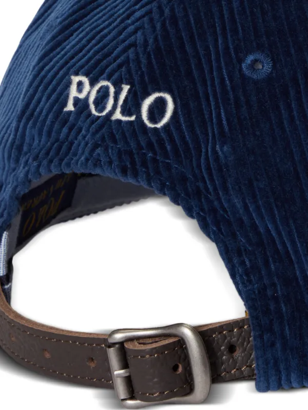 Polo Ralph Lauren コーデュロイ キャップ | ブルー | FARFETCH JP