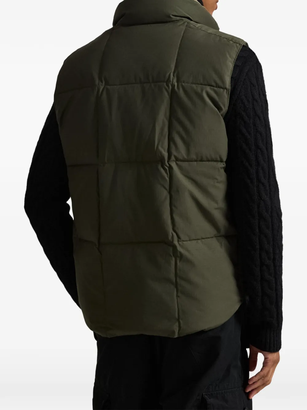 Polo Ralph Lauren button-up gilet Groen
