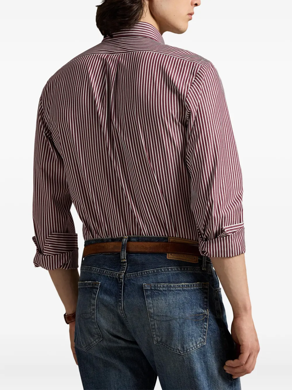 Polo Ralph Lauren Gestreept overhemd Rood