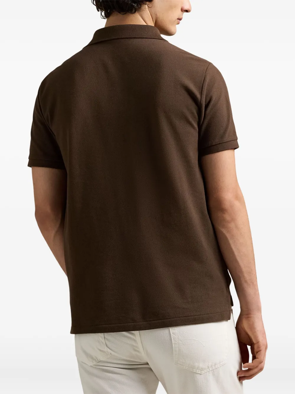 Polo Ralph Lauren Katoenen poloshirt Bruin