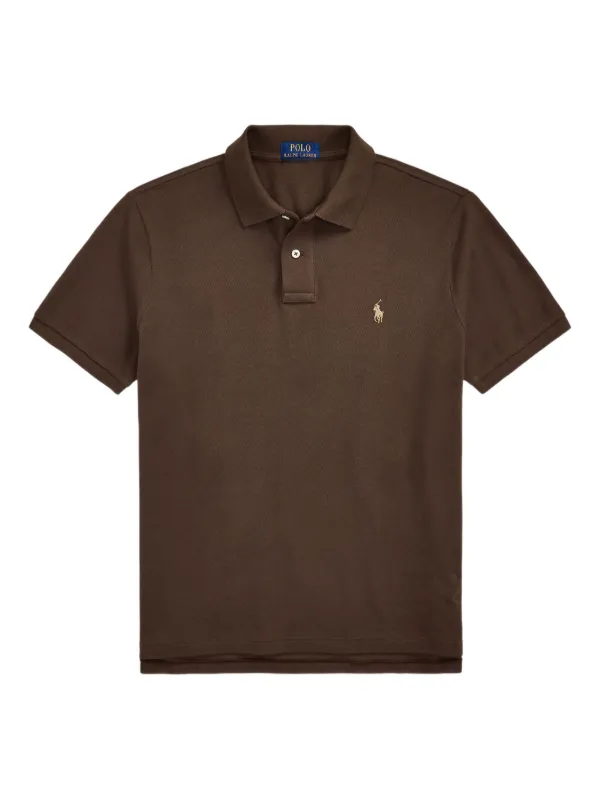 Polo Ralph Lauren ブラウン ポロシャツクラシック 新品タグ付き Polo Ralph Lauren ポロシャツ | ブラウン | FARFETCH JP