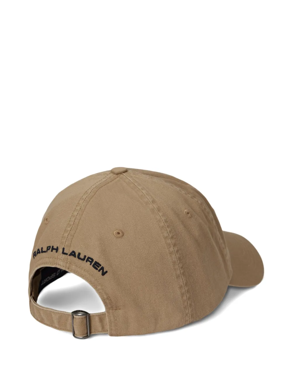 Polo Ralph Lauren Honkbalpet met geborduurd logo Beige