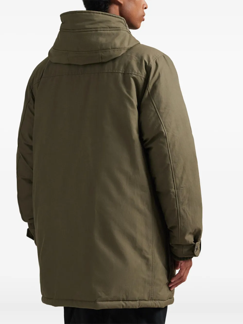 Polo Ralph Lauren Gewatteerde jas met capuchon Groen