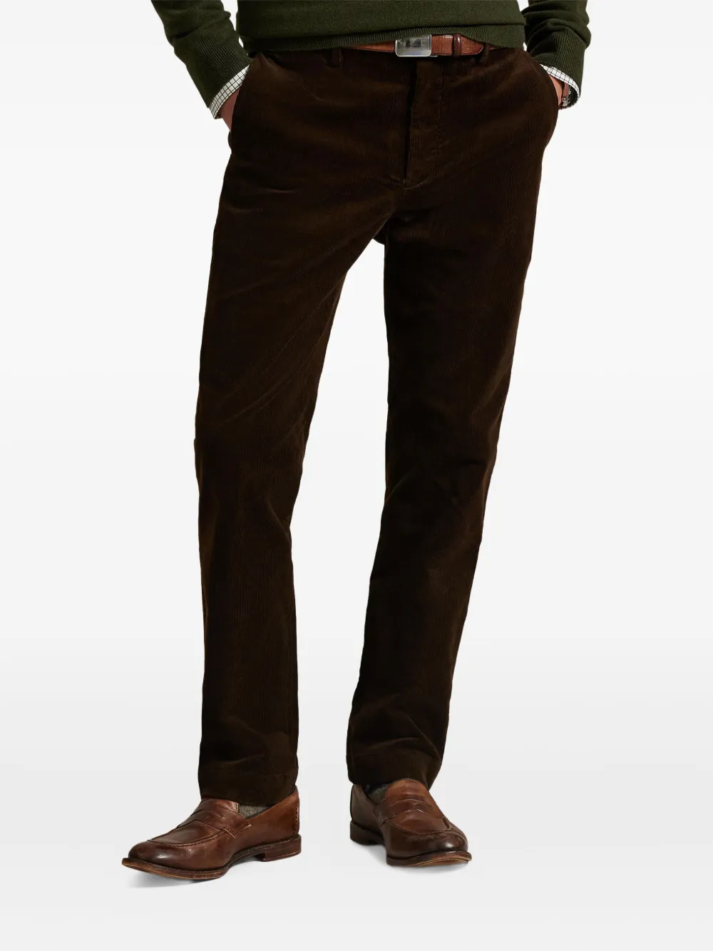 Polo Ralph Lauren Ribfluwelen broek Bruin