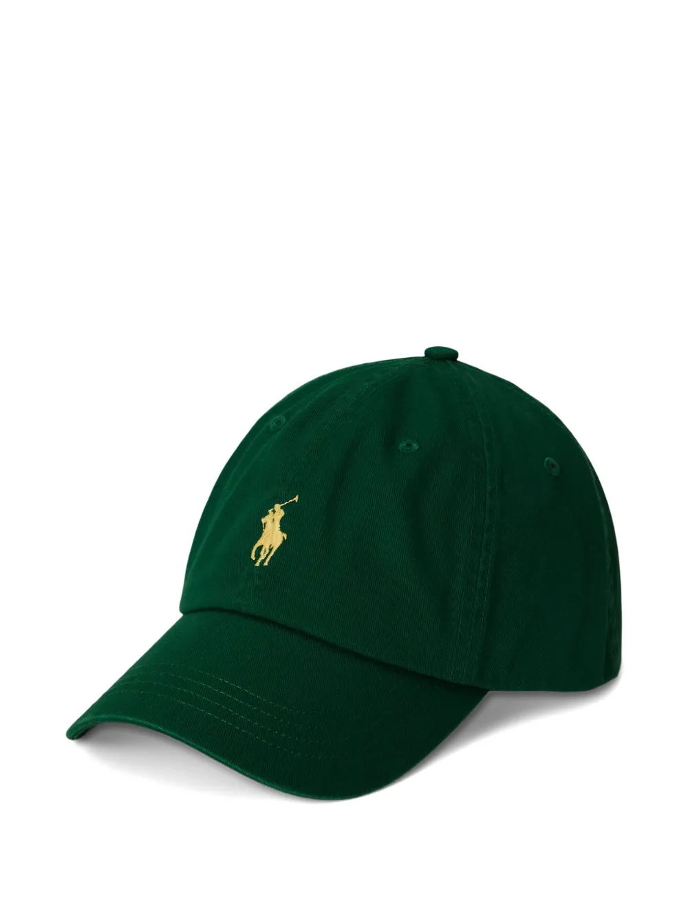 Polo Ralph Lauren Honkbalpet met geborduurd logo Groen