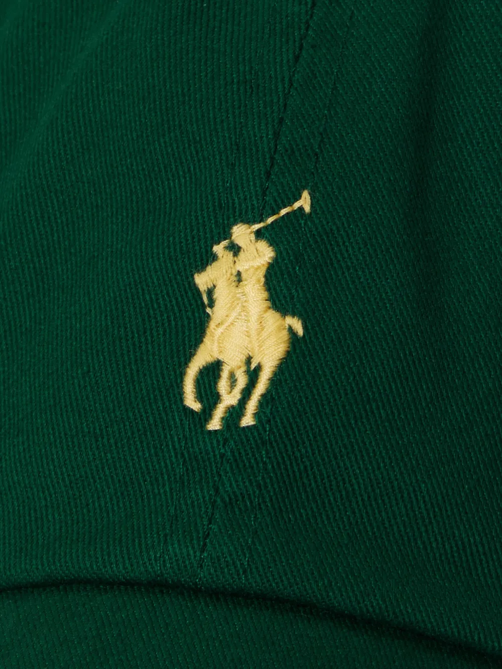 Polo Ralph Lauren Honkbalpet met geborduurd logo Groen