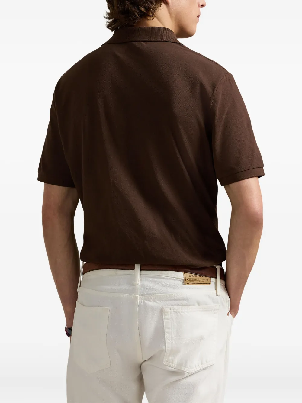 Polo Ralph Lauren Poloshirt met korte mouwen Bruin