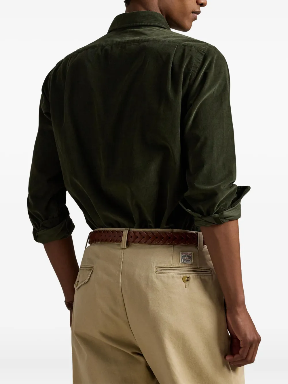 Polo Ralph Lauren Ribfluwelen overhemd Groen