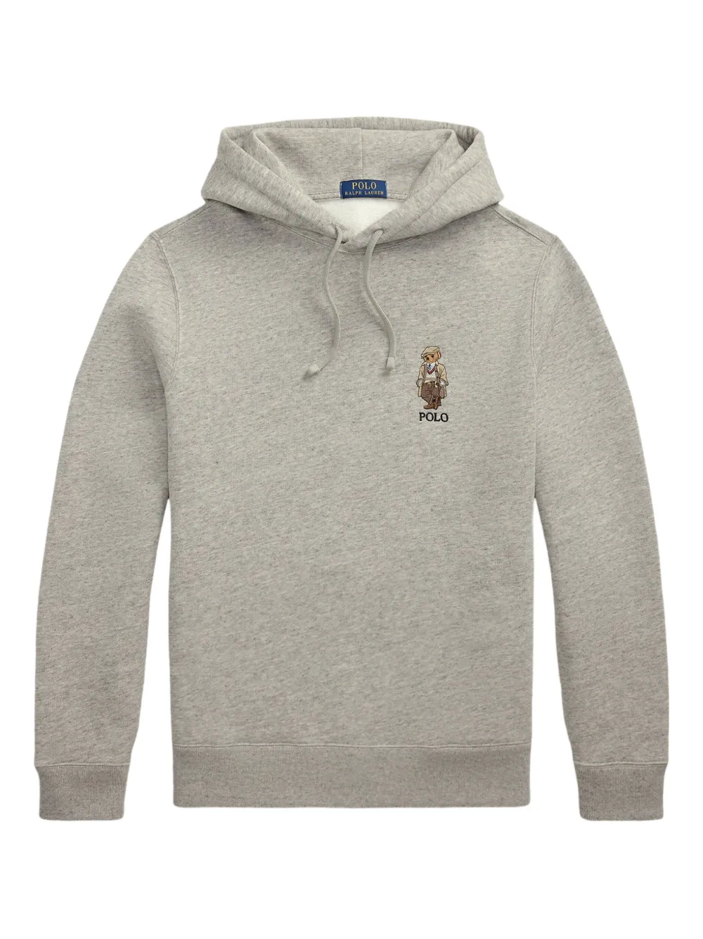 Polo Ralph Lauren Hoodie met geborduurd logo Grijs