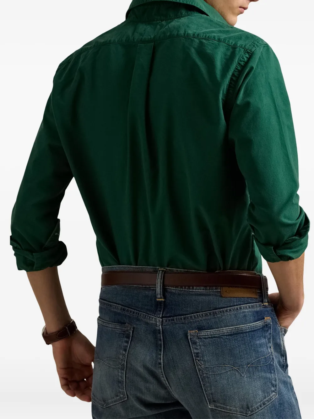 Polo Ralph Lauren Katoenen overhemd Groen