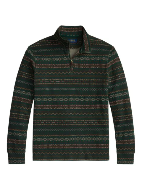 Polo Ralph Lauren suéter con medio cierre