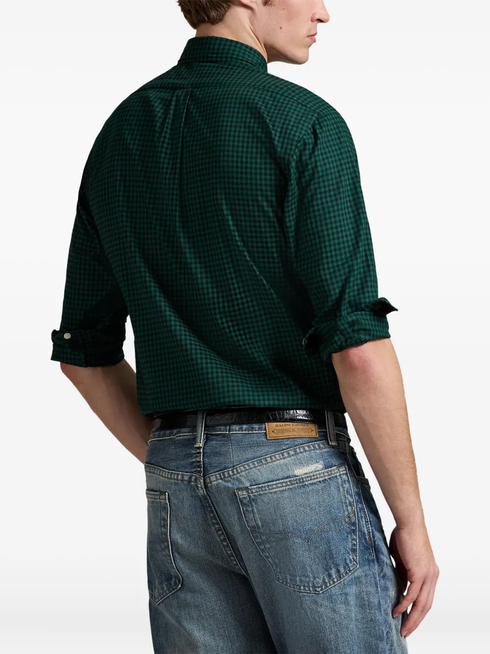 Polo Ralph Lauren Overhemd met gingham ruit Groen