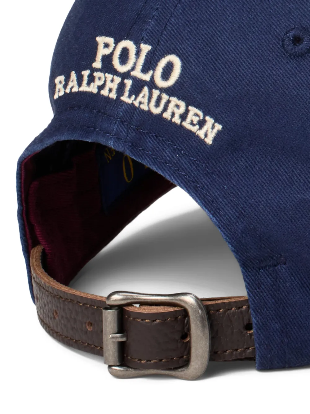 Polo Ralph Lauren Honkbalpet met borduurwerk Blauw