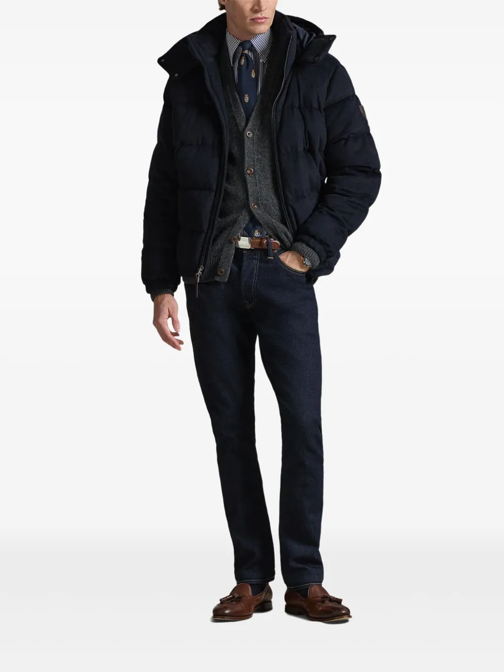 Polo Ralph Lauren chamarra capitonada con capucha | Chamarras con plumón y capitonadas | Image 2