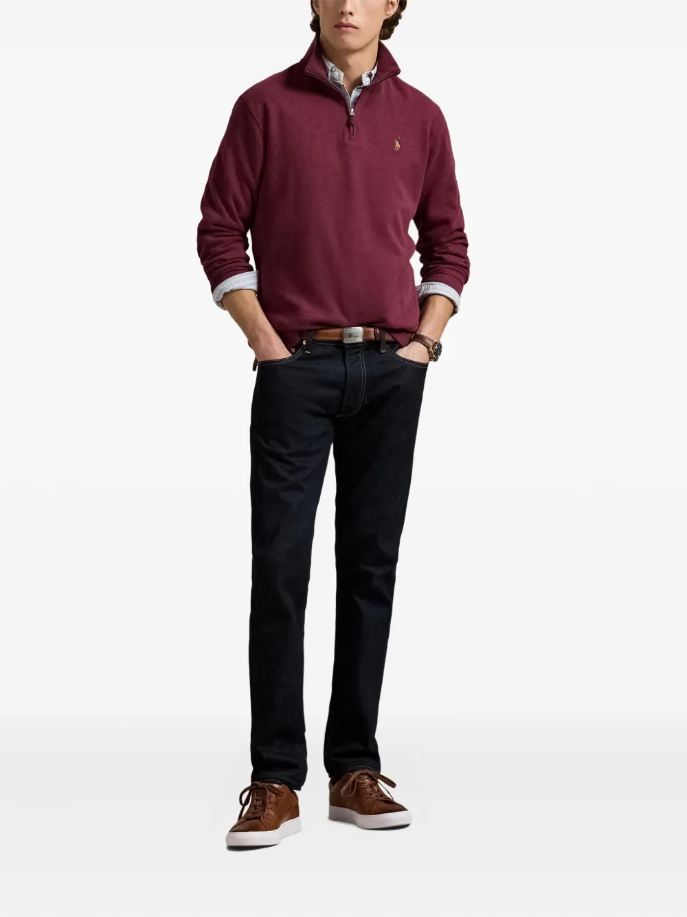 Polo Ralph Lauren Trui met rits Rood