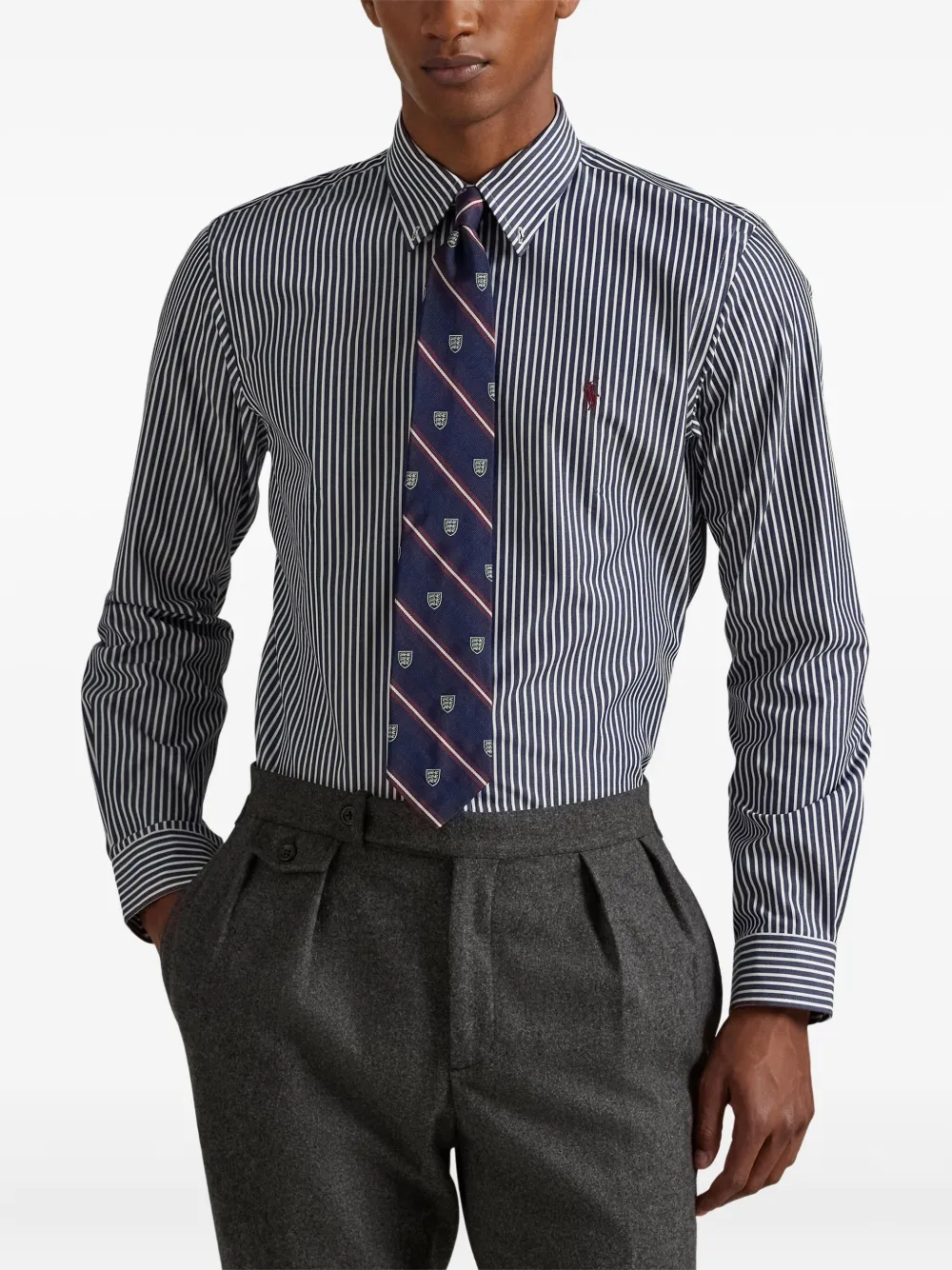 Polo Ralph Lauren Gestreept overhemd Blauw