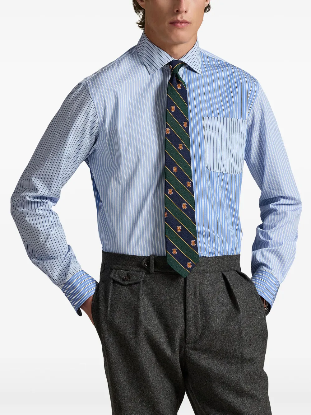 Polo Ralph Lauren Gestreept overhemd Blauw