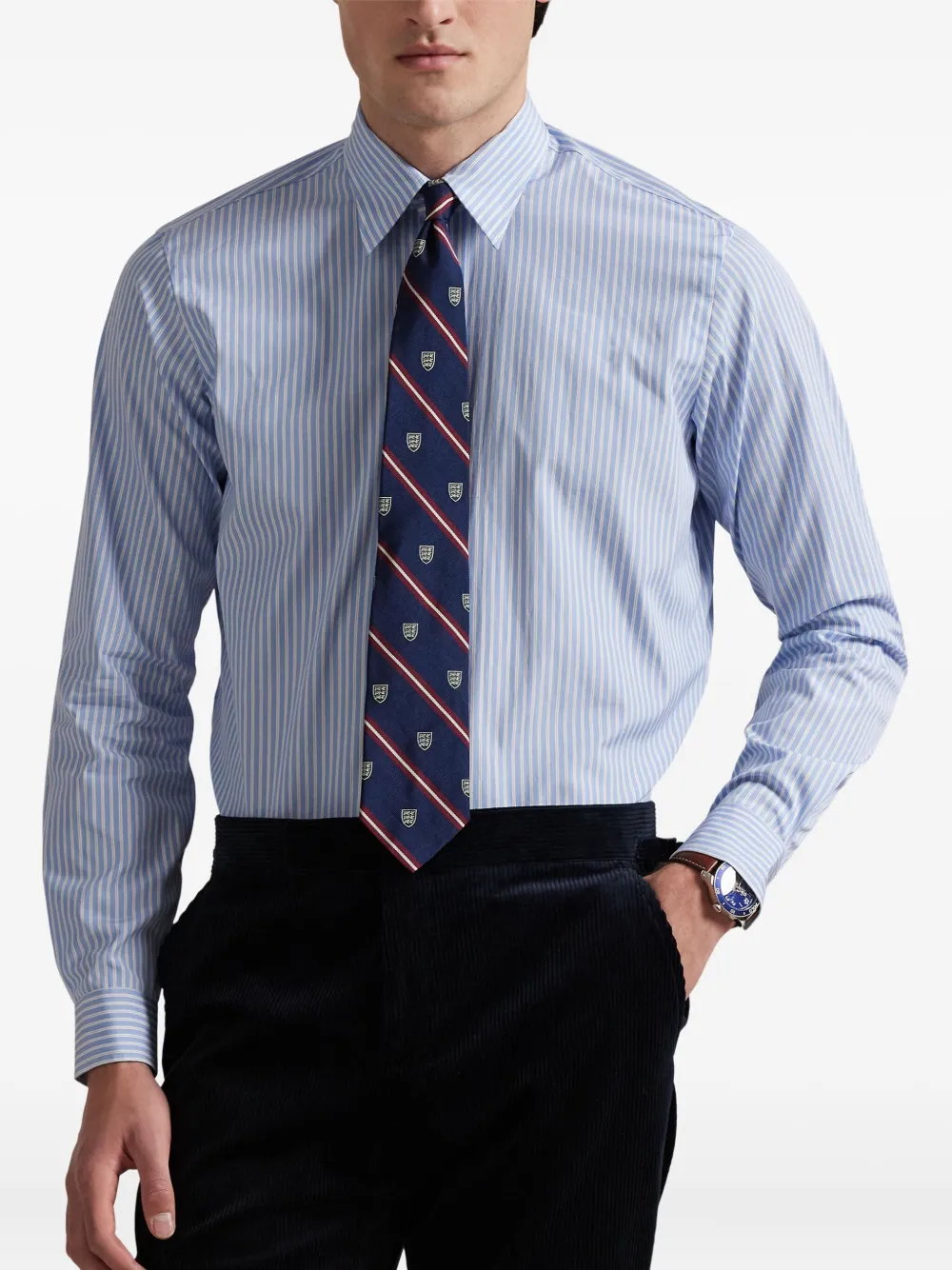 Polo Ralph Lauren Gestreept overhemd Blauw