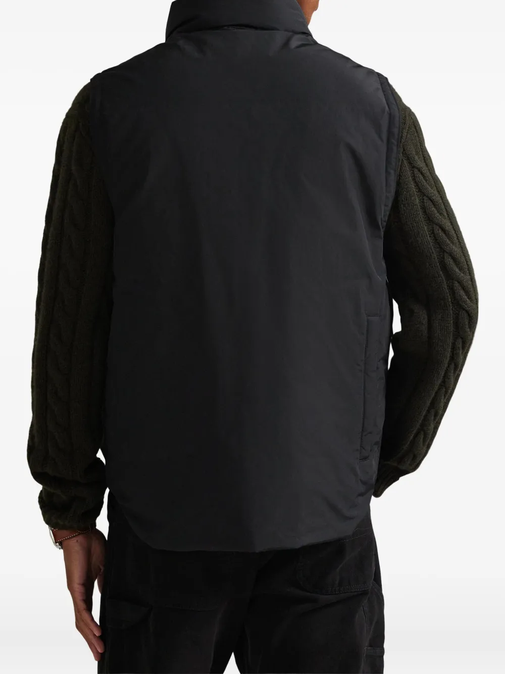 Polo Ralph Lauren insulated flap-pocket gilet Zwart