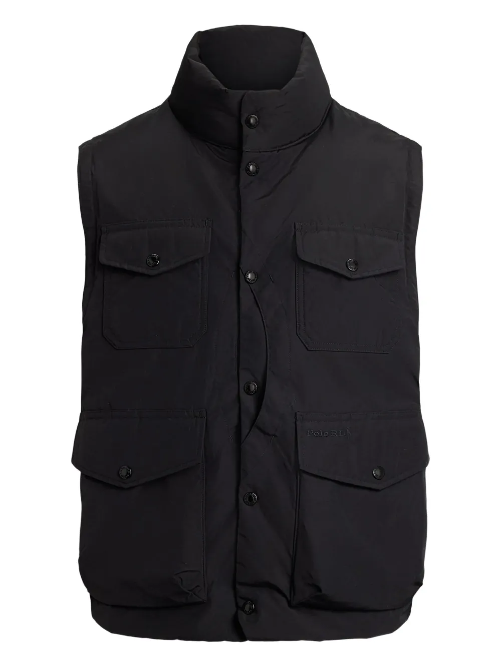 Polo Ralph Lauren insulated flap-pocket gilet Zwart
