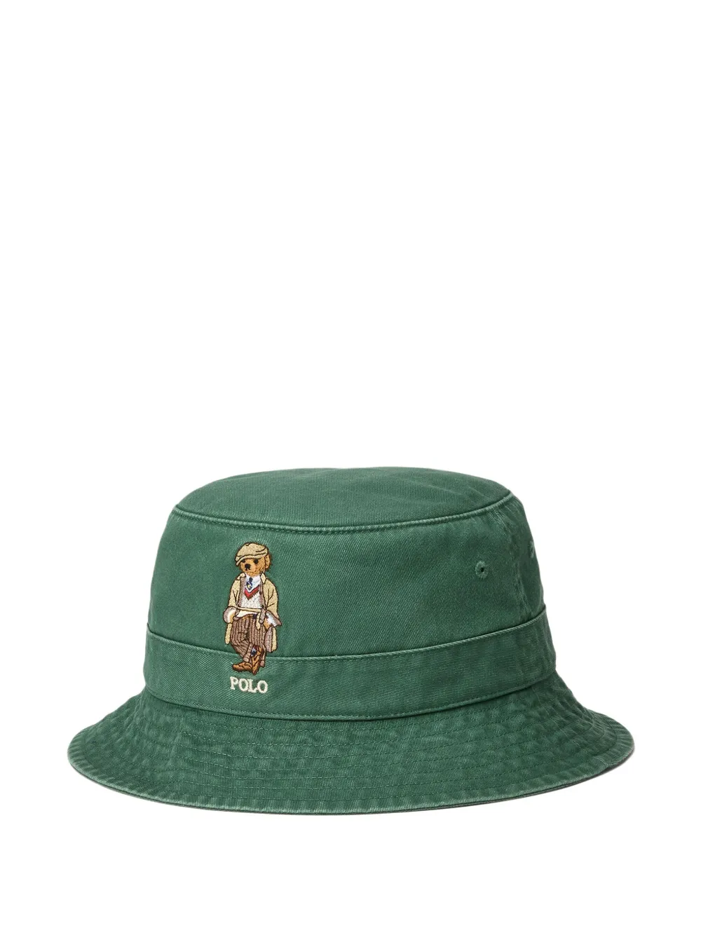 Polo Ralph Lauren Vissershoed met geborduurd logo Groen
