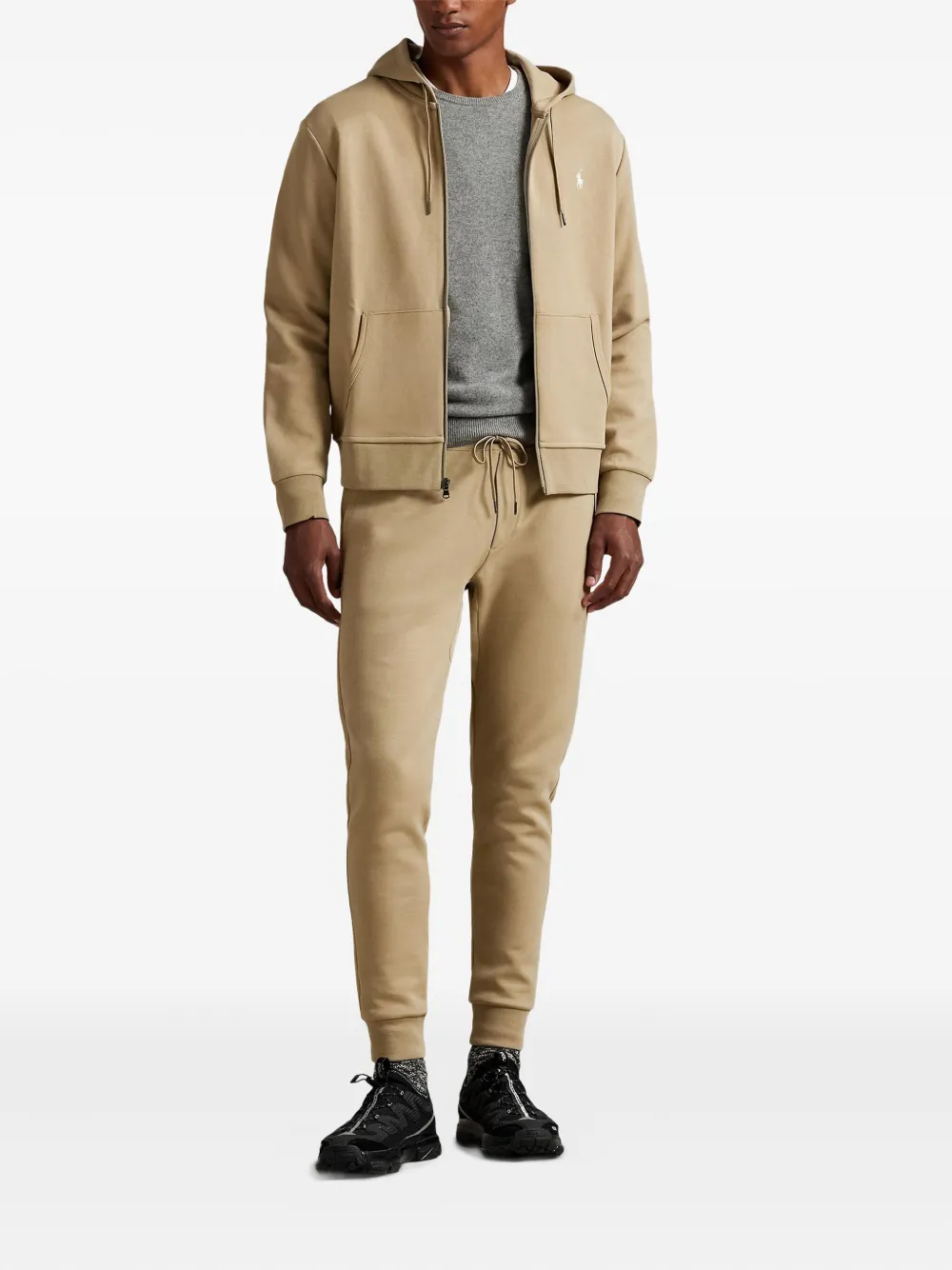 Polo Ralph Lauren Hoodie met rits Beige