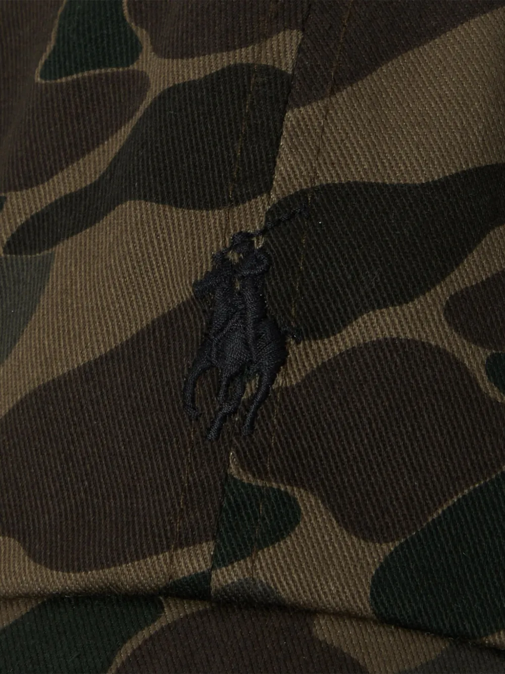 Polo Ralph Lauren Honkbalpet met camouflageprint Groen