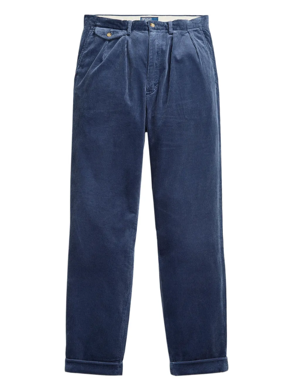 Polo Ralph Lauren pleated corduroy trousers - Blau