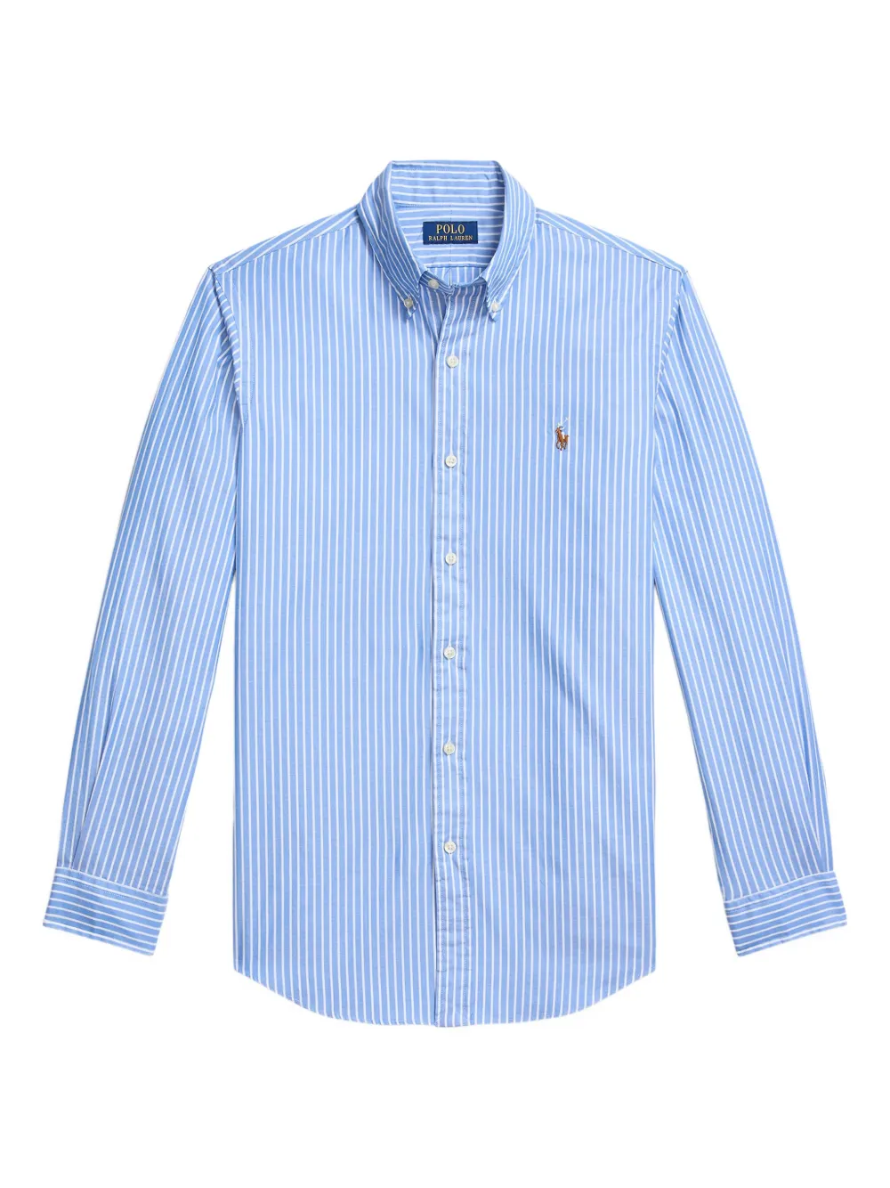 Polo Ralph Lauren Gestreept overhemd met lange mouwen Blauw