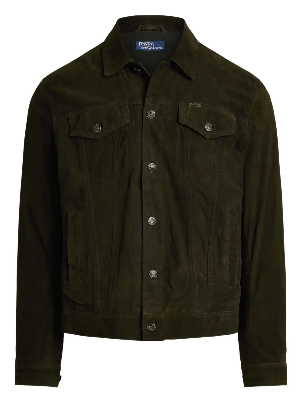 Polo Ralph Lauren スエード ジャケット - グリーン Polo Ralph Lauren スエード ジャケット - グリーン