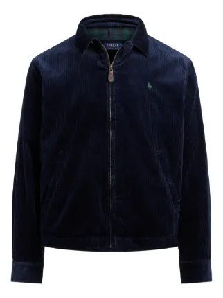 Polo Ralph Lauren 8 Wale Corduroy Windbreaker | Blue | FARFETCH