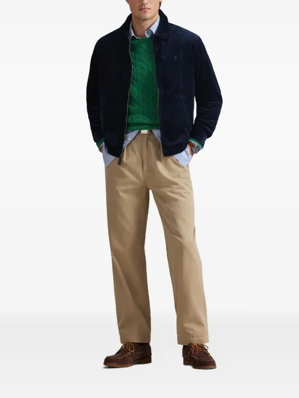 Polo Ralph Lauren 8 Wale Corduroy Windbreaker | Blue | FARFETCH