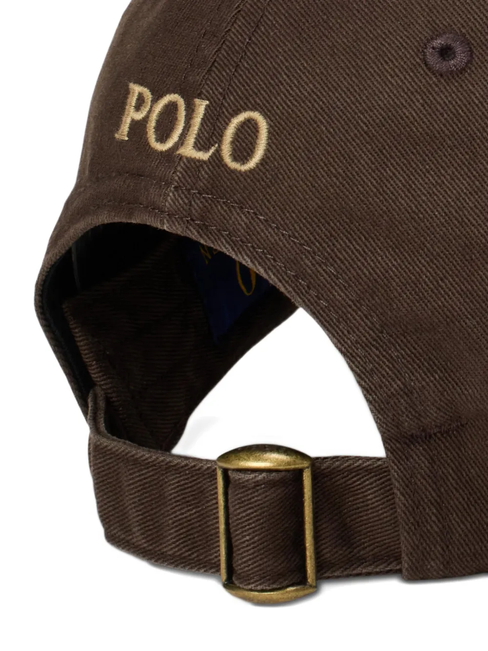 Polo Ralph Lauren Honkbalpet met geborduurd logo Bruin