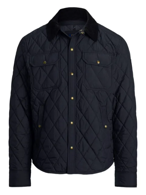 Polo Ralph Lauren corduroy-collar quilted jacket