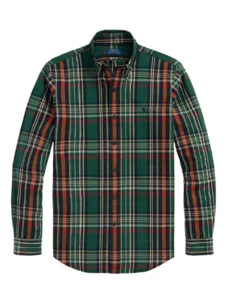 Polo Ralph Lauren Plaid long-sleeved Shirt | Green | FARFETCH