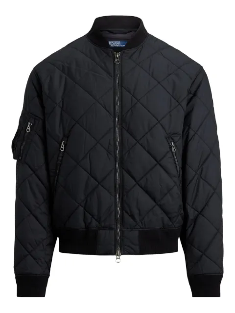 Polo Ralph Lauren quilted diamond-pattern bomber jacket