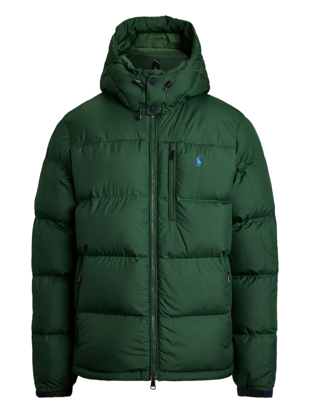 Polo Ralph Lauren フーデッド パデッドジャケット - グリーン Polo Ralph Lauren フーデッド パデッドジャケット - グリーン