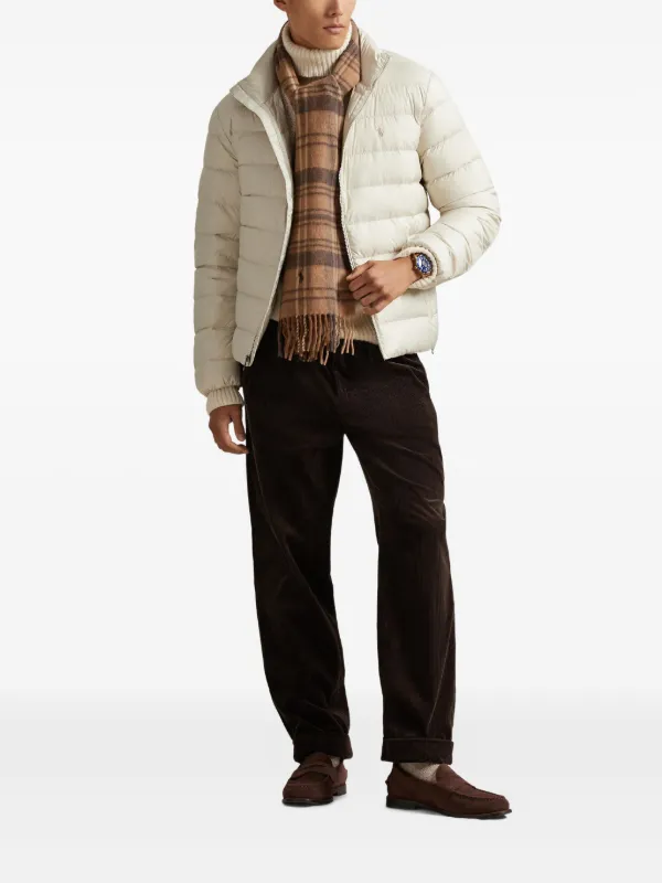 Polo Ralph Lauren Jaqueta Colden Matelassê | Neutro | FARFETCH BR