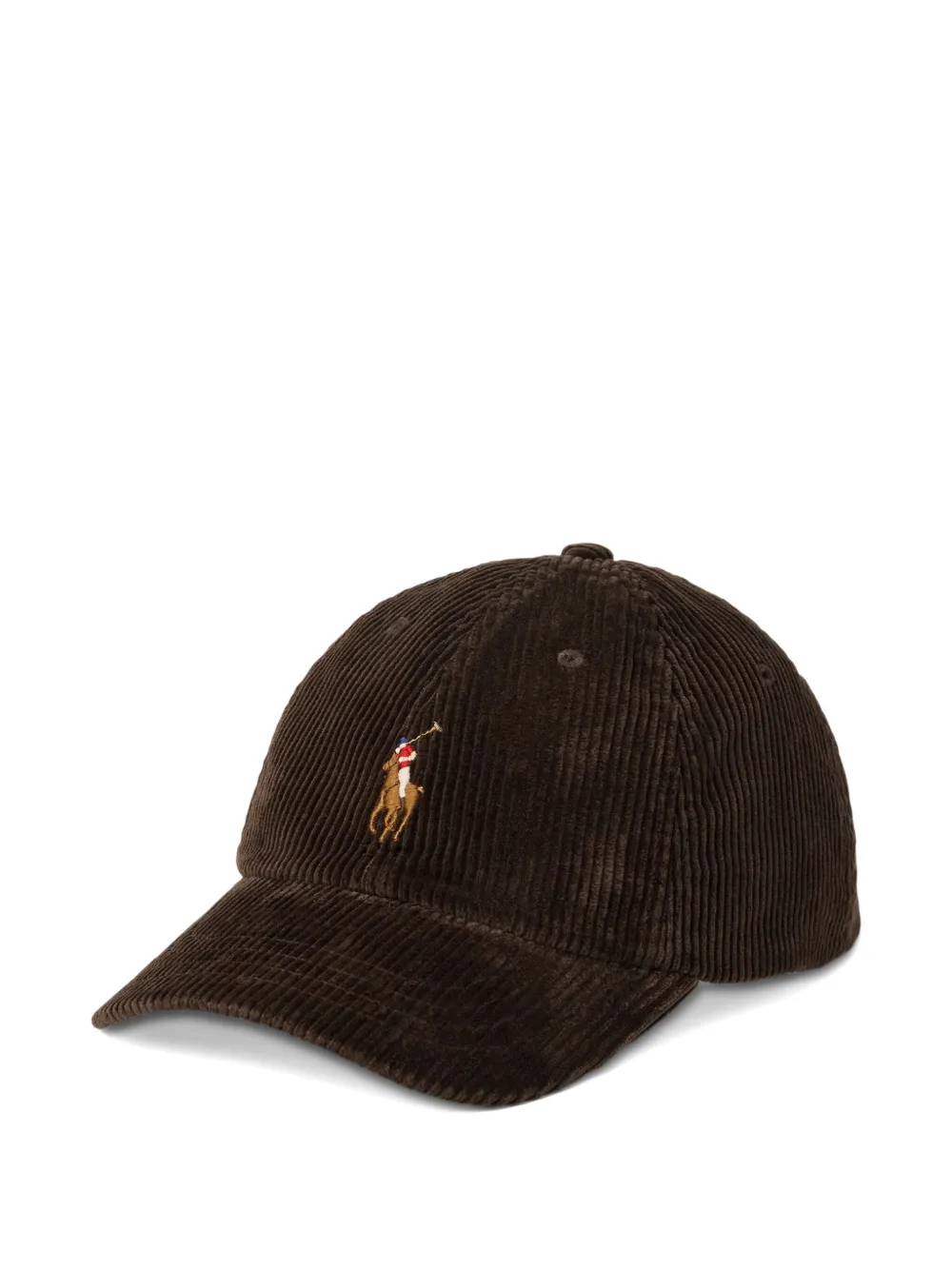 Polo Ralph Lauren corduroy baseball cap | Brown | Image 1