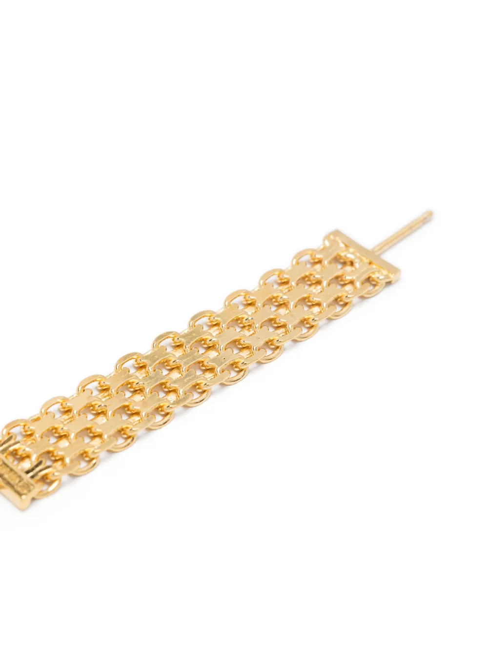Wouters & Hendrix Stud earrings with falling chained hoops | Image 2