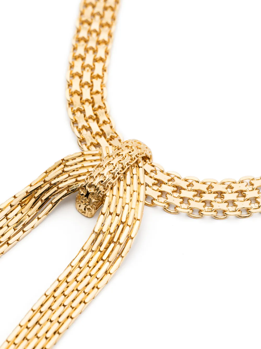 Wouters & Hendrix Chain necklace with buckle clasp and detachable falling chains | Image 2