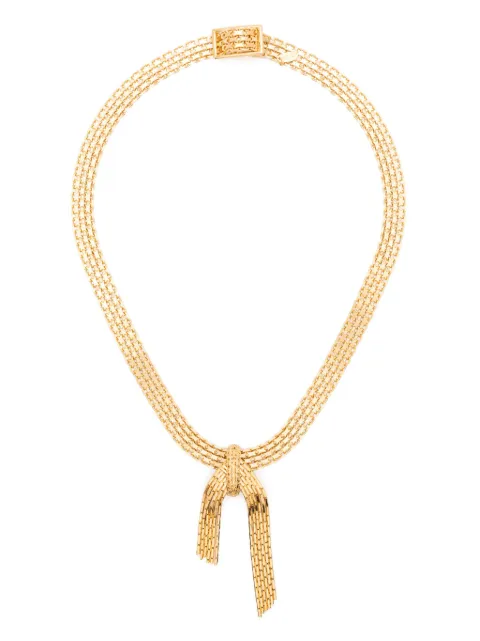 Wouters & Hendrix Chain necklace with buckle clasp and detachable falling chains