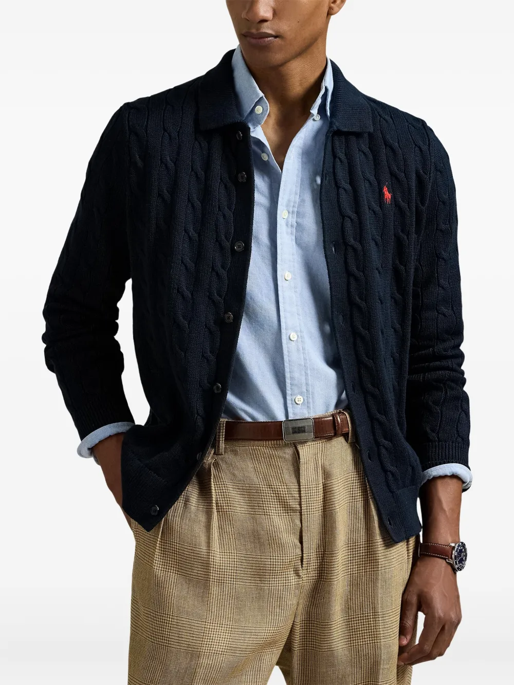 Polo Ralph Lauren Button-up vest Blauw