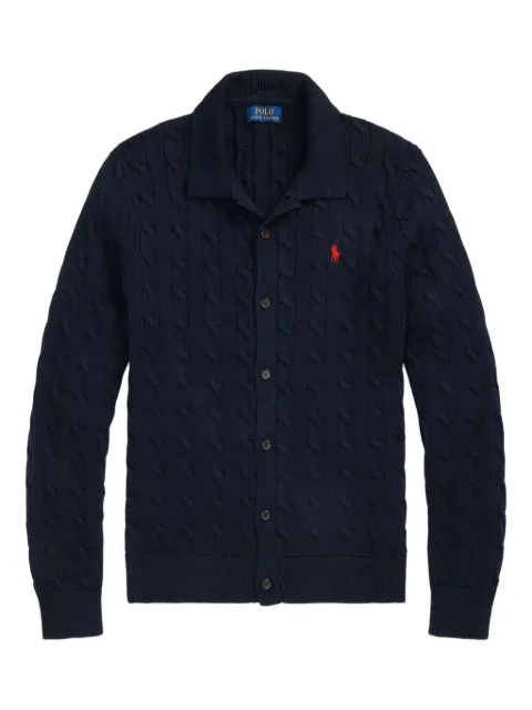 Polo Ralph Lauren cable-knit button-up cardigan